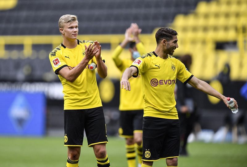 Haaland has been in excellent form since arriving at Borussia Dortmund in January 